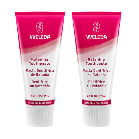 Weleda Ratanhia Toothpaste 2x75ml - Jag Couture Beauty