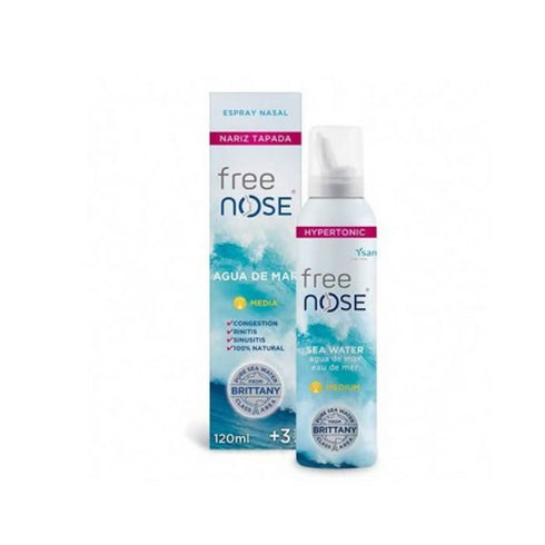 Ysana Free Nose Seawater Medium Strength 120ml - Jag Couture Beauty