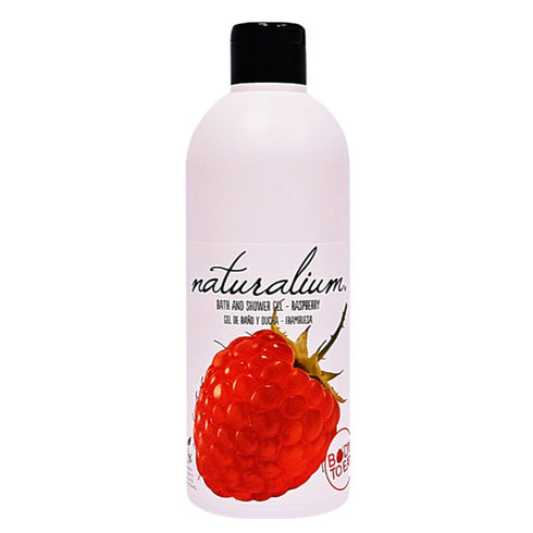 Naturalium Bath And Shower Gel Raspberry 500ml - Jag Couture Beauty