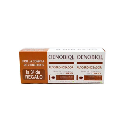 Oenobiol Self-Tanning Triplo 3x30cap - Jag Couture Beauty