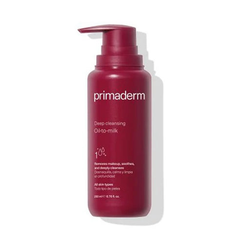 Primaderm Deep Cleansing Oil To Milk 200 ml - Jag Couture Beauty