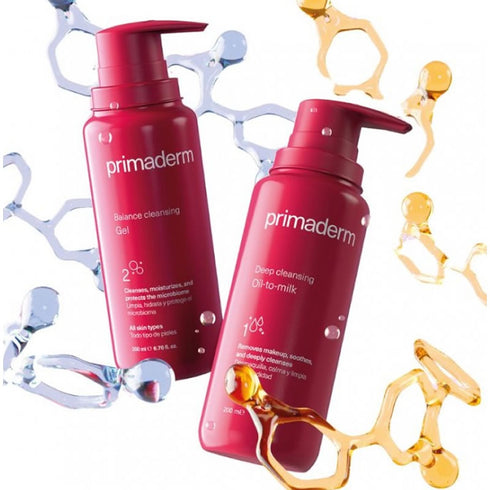 Primaderm Double Cleansing Pack Oil + Gel (Gift) 200 ml - Jag Couture Beauty