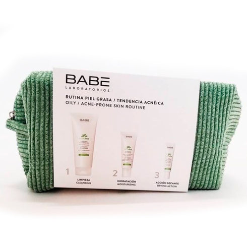 Babe Oily Skin Routine Set 4 Pieces - Jag Couture Beauty