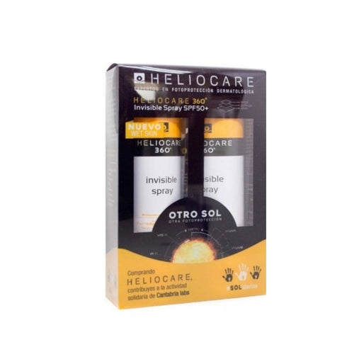 Heliocare 360 Invisible Spray Spf50+ 2x200ml - Jag Couture Beauty