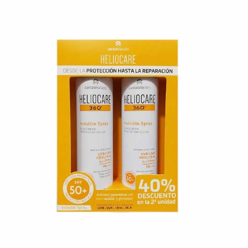 Heliocare Invisible Spray 360 Spf50+ 2x200ml Jag Couture Beauty