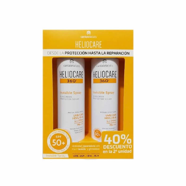 Heliocare Invisible Spray 360 Spf50+ 2x200ml Jag Couture Beauty