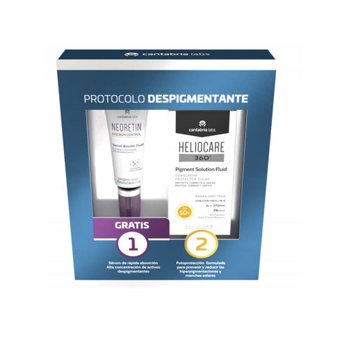 Heliocare 360 Pigment Solution Fluid Spf50+ 50ml Set 2 Pieces - Jag Couture Beauty