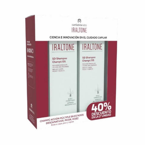 Iraltone DS Shampoo 2x200ml - Jag Couture Beauty