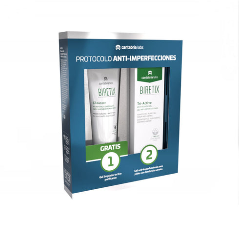 Biretix Tri-Active Protocol Anti-Imperfections 50ml Set 2 Pieces - Jag Couture Beauty