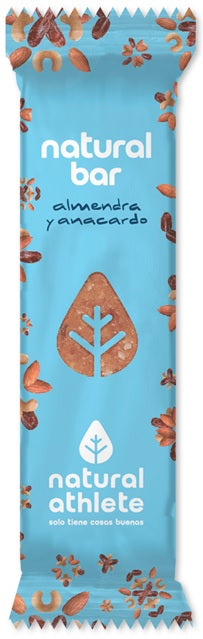 Natural Athlete Barrita Energetica De Almendra y Anacardo Bio Jag Couture Beauty
