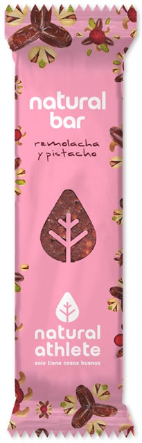 Natural Athlete Barrita Energetica De Remolacha y Pistachos Bio Jag Couture Beauty