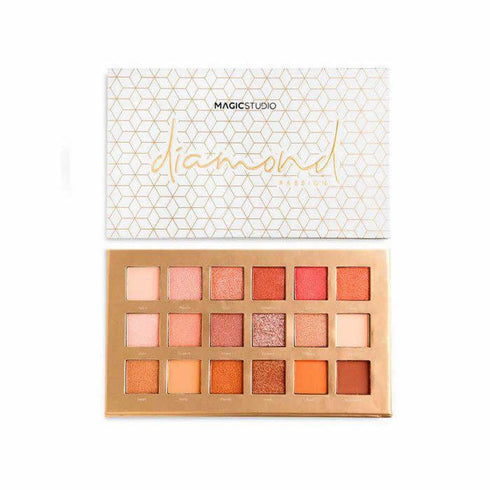 Magic Studio Diamond Eyeshadow Palette 18 Colors Jag Couture Beauty