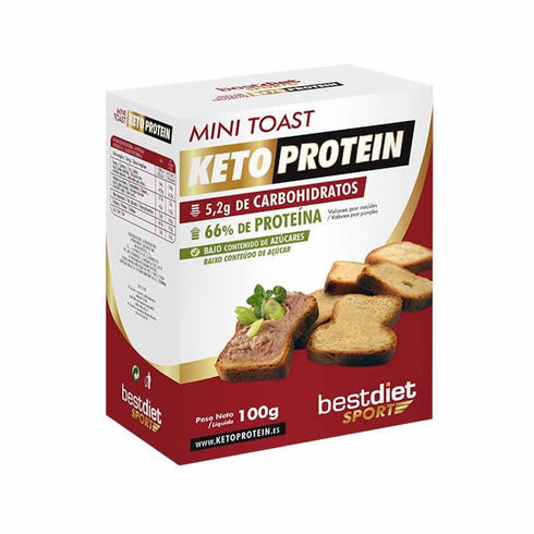 Keto Protein Mini Toast 100g - Jag Couture Beauty