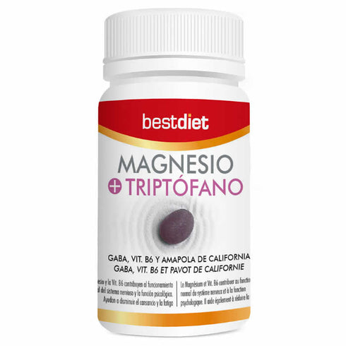 Best Diet Magnesio+Triptófano 30Caps - Jag Couture Beauty