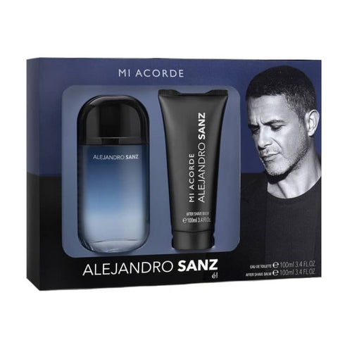 Alejandro Sanz Él Mi Acorde Eau De Toilette Spray 100ml Set 2 Pieces 2019 - Jag Couture Beauty