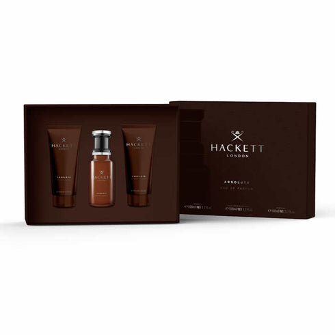 Hackett Absolute Eau De Perfume Spray 100ml Set 3 Pieces - Jag Couture Beauty