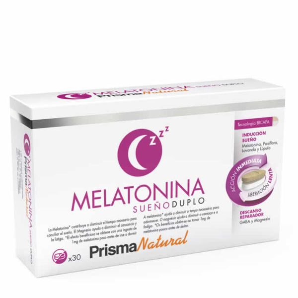 Prisma Natural Melatonin Sleep 30 Bilayer Tablets Jag Couture Beauty