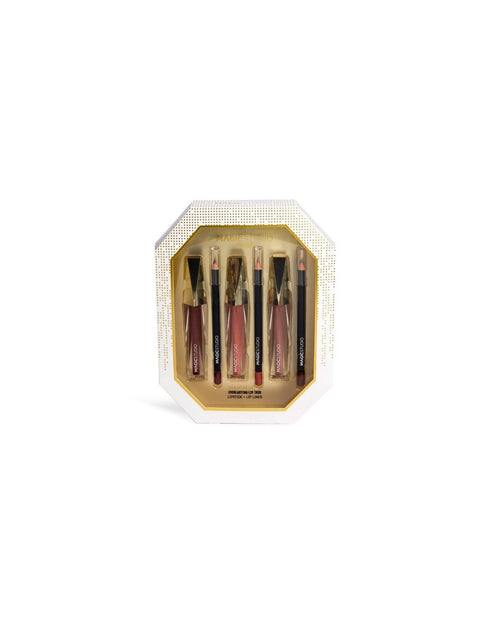 Magic Studio Powerful Cosmetics Magic Studio Diamond Everlasing Lip Trio Sets - Jag Couture Beauty