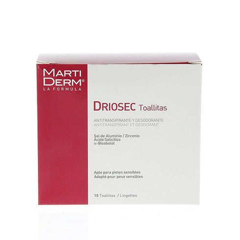 Martiderm™ Driosec 15 Wipes - Jag Couture Beauty