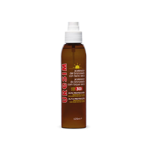Uresim Dry Oil Tan Accelerator Spf30 125ml - Jag Couture Beauty
