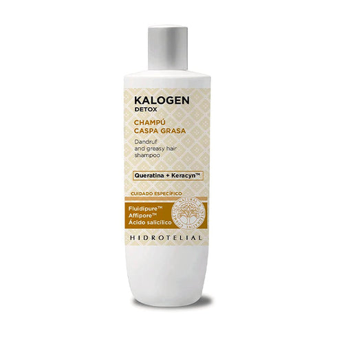 Hidrotelial Kalogen Shampoo für fettige Schuppen, 400 ml