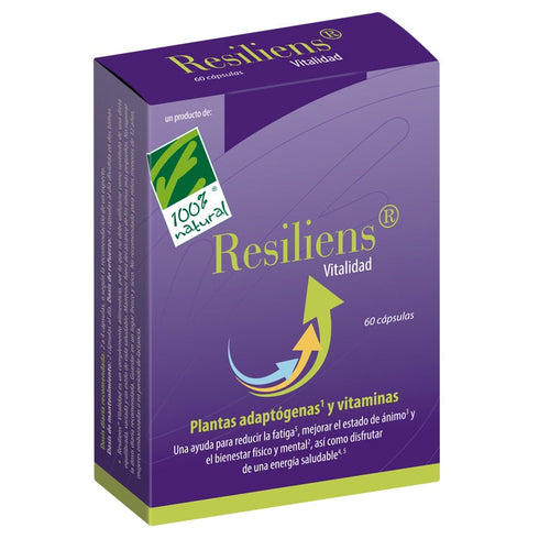 100%natura Resiliens Vitalidad 60 Cap Jag Couture Beauty
