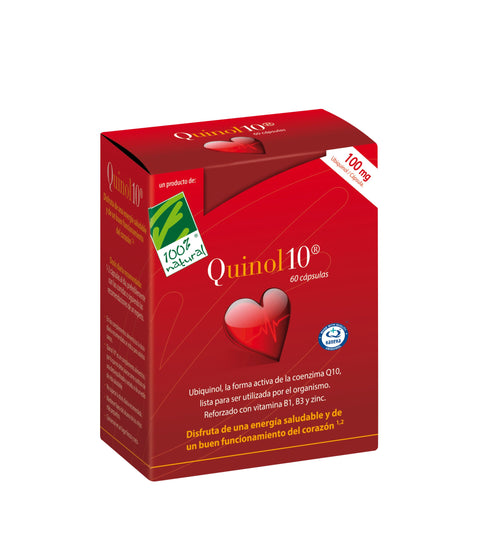 100%natura Quinol 10 60 Cap Jag Couture Beauty