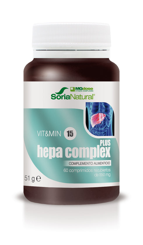 Mgdose Vit y Min 15 Hepa Complex Plus 850 Mg 60 Comp - Jag Couture Beauty