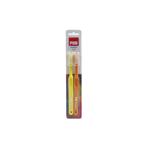 Phb Classic Cepillo Dental Medio Adulto 2uts - Jag Couture Beauty
