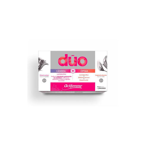 Actifemme Dúo Cándida Óptima 10 14 Cápsulas - Jag Couture Beauty