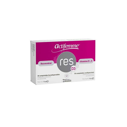 Actifemme Resveratrol RESD3 | Vitamin D 30 Tablets - Jag Couture Beauty