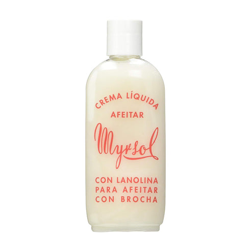 Eurostil Myrsol Crema Liquida Afeitar Con Lanolina 200ml Jag Couture Beauty