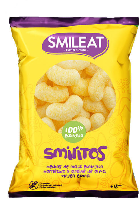 Smileat Smilitos Snacks De Maiz Ecologicos 38g Jag Couture Beauty