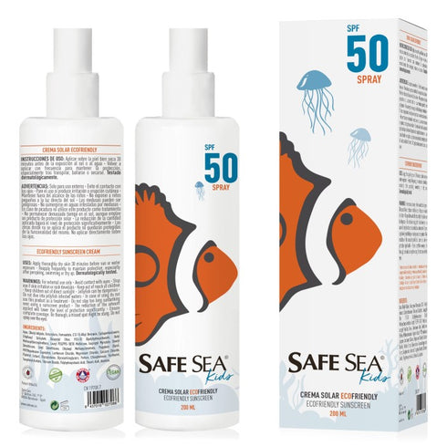 Safe Sea Children's Sun Cream SPF50 200ml - Jag Couture Beauty