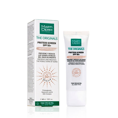 Martiderm Proteos Screen Spf 50+ Cream Color 40ml Jag Couture Beauty