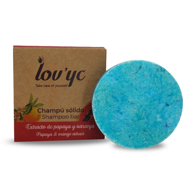 Elie Saab Lovyc Papaya y Naranja Champu Solido 50g Jag Couture Beauty
