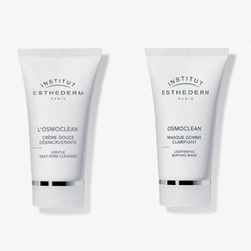 Institut Esthederm Pack Osmoclean Descaling Cream 75ml+ Osmoclean Exfoliating Mask 75ml Jag Couture Beauty
