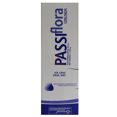 Homeosor Passiflora Drops 50ml - Jag Couture Beauty