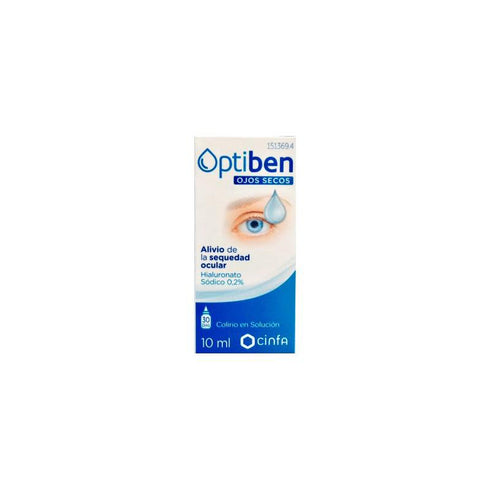 Optiben Optibén Dry Eye Drops 10ml - Jag Couture Beauty