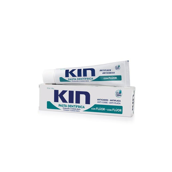 Kin Toothpaste With Fluoride and Aloe Vera 125ml Jag Couture Beauty