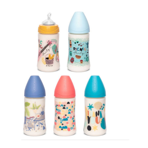 Suavinex Anatomic Teat Bottle 270ml 0-6 Months - Jag Couture Beauty