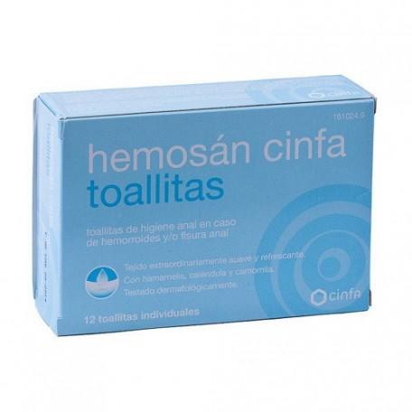 Cinfa We Have Individual Hemorrhoid Wipes 12 Units Jag Couture Beauty