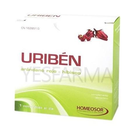 Uriben Sabor Arándano Rojo 28 Comprimidos Pharmasor Jag Couture Beauty