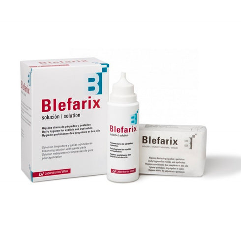 Blefarix Solution 100ml + 100 Gauze Pads - Jag Couture Beauty