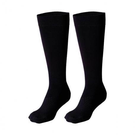 Calcetin Medilast Relax Silver Negro Grande - Jag Couture Beauty