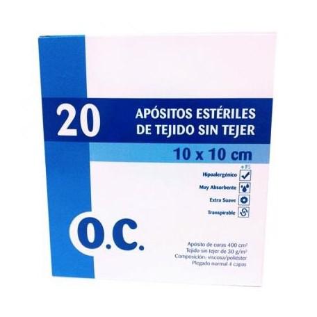 O.c Sterile Compress Non-Woven Fabric 20cmx20cm 20uts Jag Couture Beauty