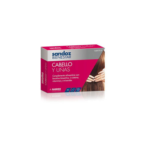 Sandoz Hair and Nails 30 Capsules Jag Couture Beauty