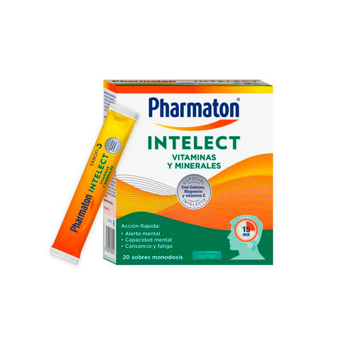 Pharmaton Intelect 20 Single-Dose Sachets - Jag Couture Beauty
