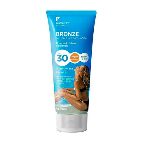 Ferrer Protextrem Suncare FPS30 Bronze Body Lotion 150ml Jag Couture Beauty