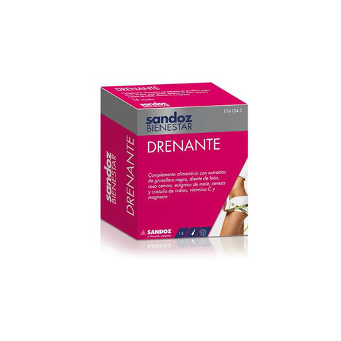 Sandoz Bienestar Drenante 15ampollas Jag Couture Beauty